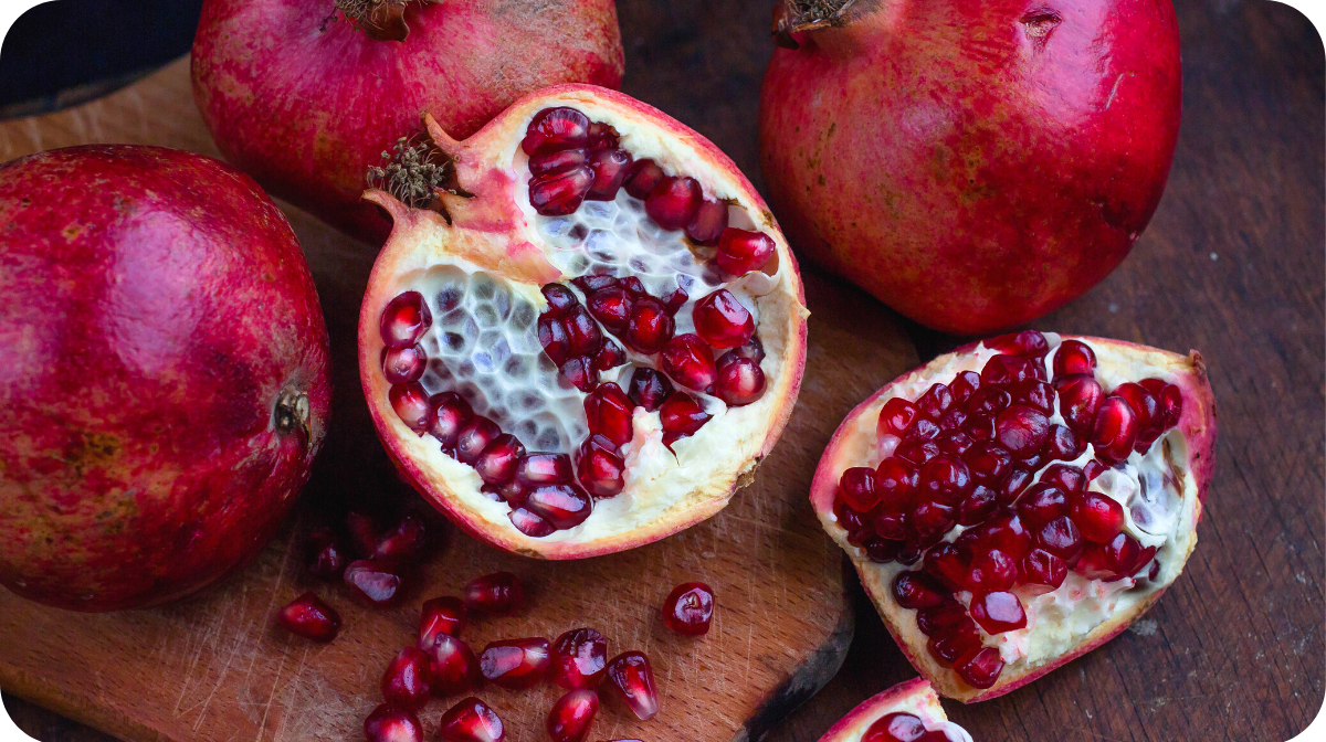 pomegranates